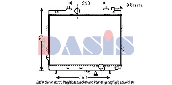 AKS DASIS Radiators, Motora dzesēšanas sistēma 510111N